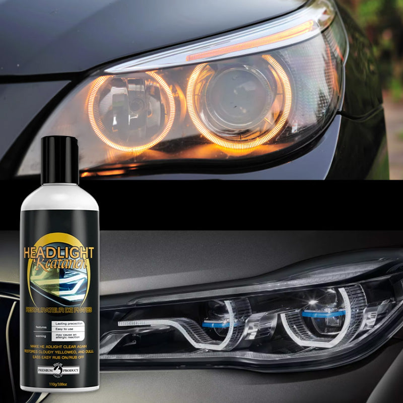 Car headlight brightener