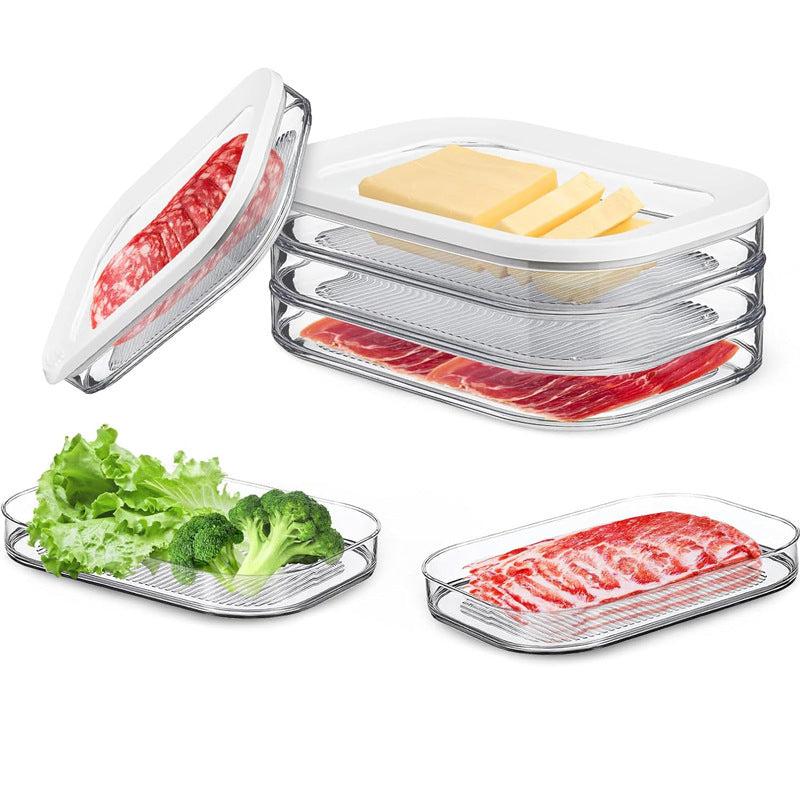 3 Layer Reusable Food Storage Container