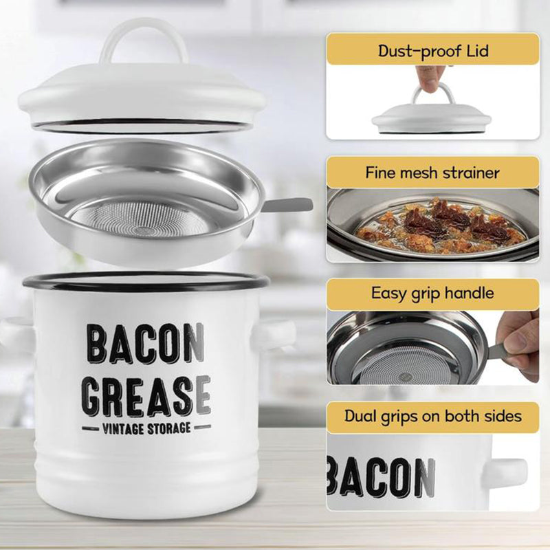 Bacon Oil Container