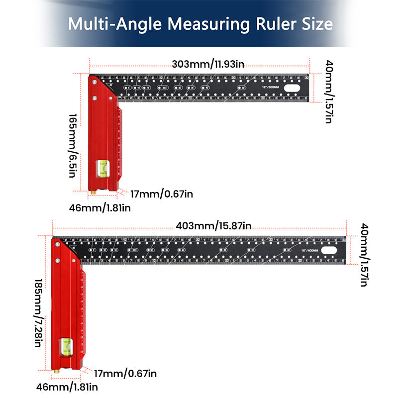 Framing Carpenter Square Ruler