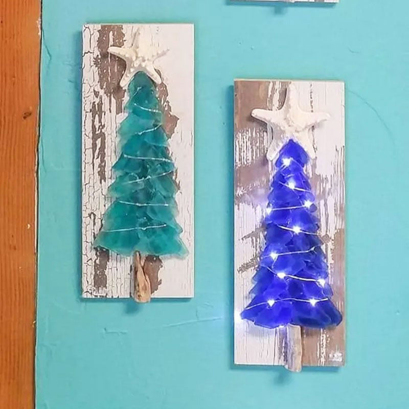 DIY Sea Glass Christmas Tree Kit