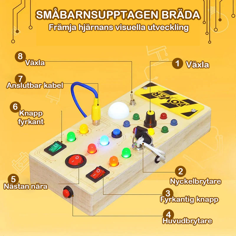 Småbarnsupptagen bräda