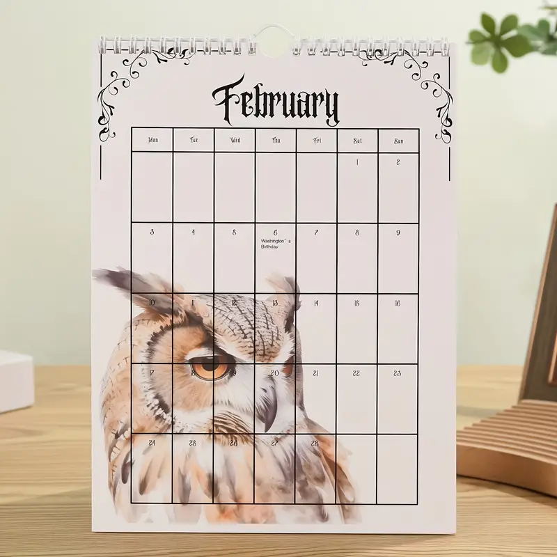 2025 Vintage Gothic Castle Theme Wall Calendar