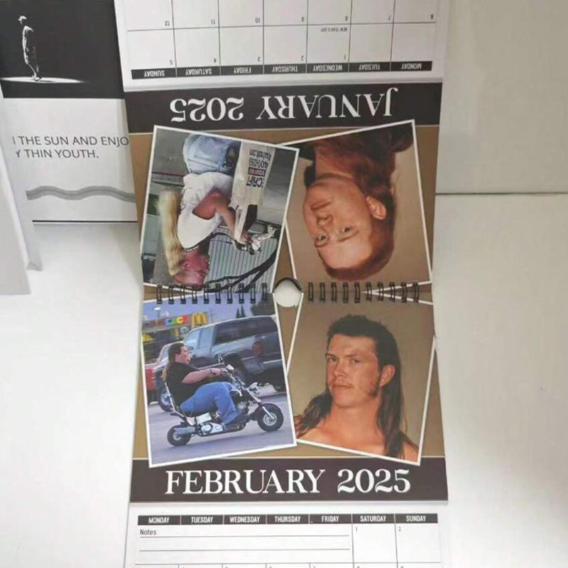 2025 World's Greatest Mullets Calendar