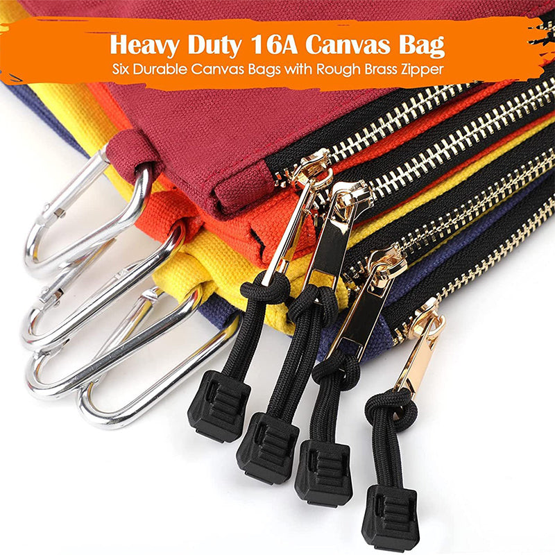 Canvas Tool Bag Zipper Pouch