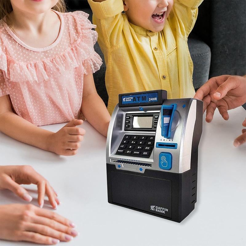 Interactive Kids Piggy Bank ATM Toy