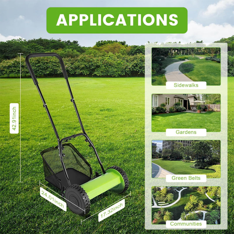 Push Lawn Sweeper