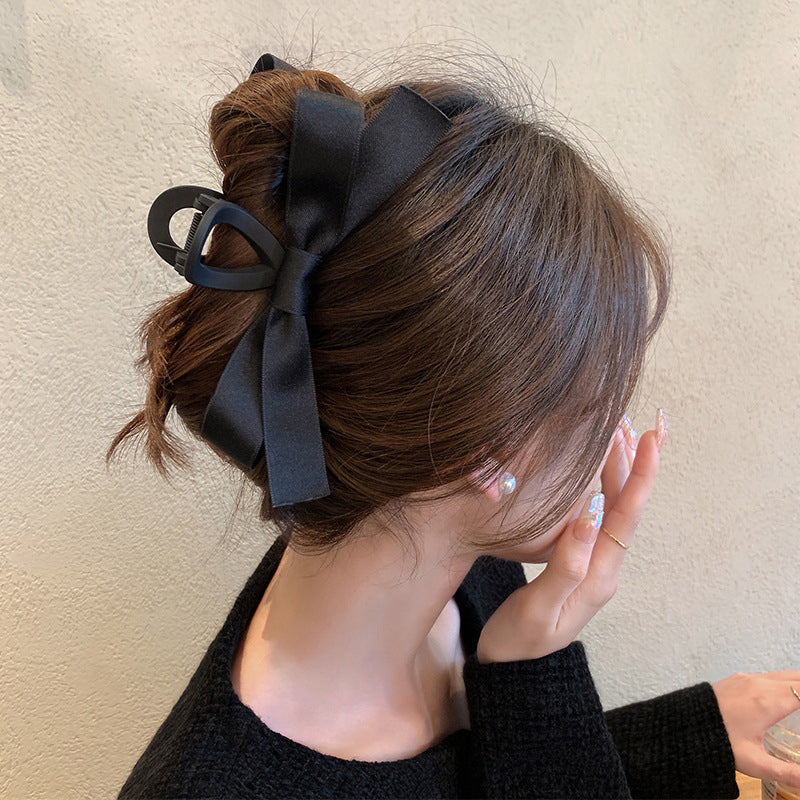 Women's Elegant Bow Decoration Hair Claw Clip