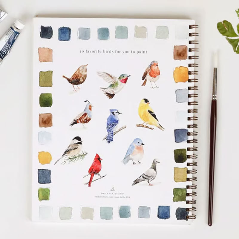 🖼️Beginner-Friendly💕 Watercolor Workbook