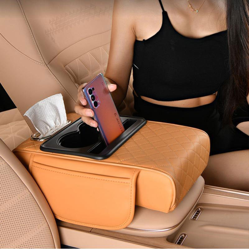 Car Armrest Box Storage Bag