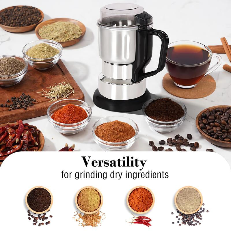 Multifunctional Electric Coffee And Grain Grinder