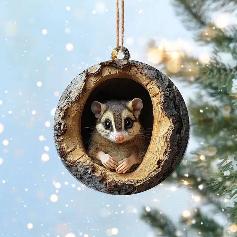 Animal Christmas Ornament