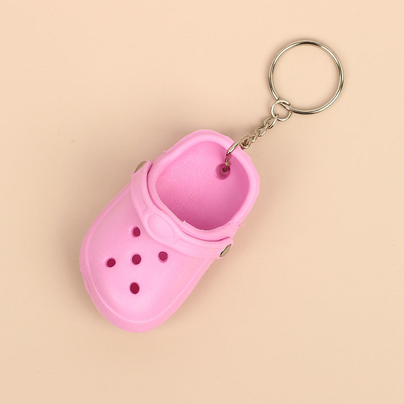 Mini Crocs Shoe Keychain