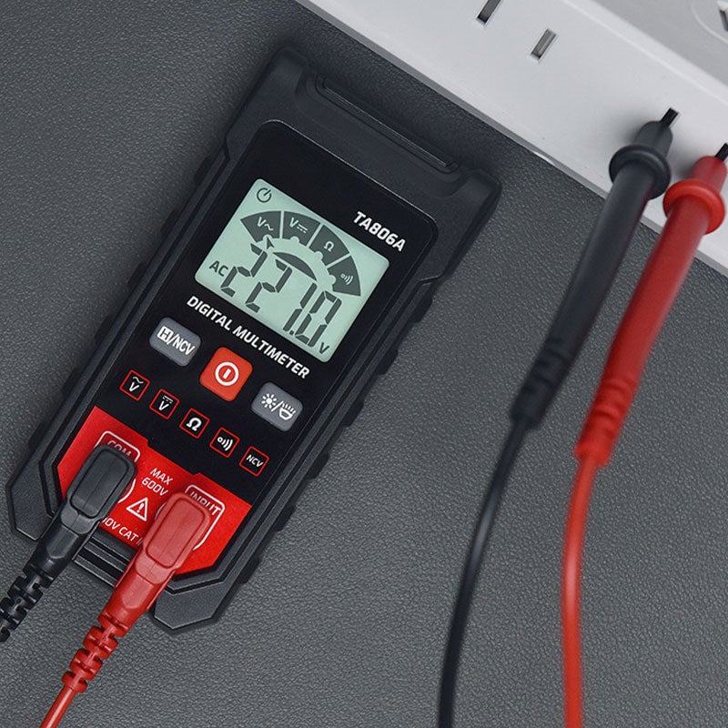 Compact Digital Multimeter Tester with Automatic Recognition