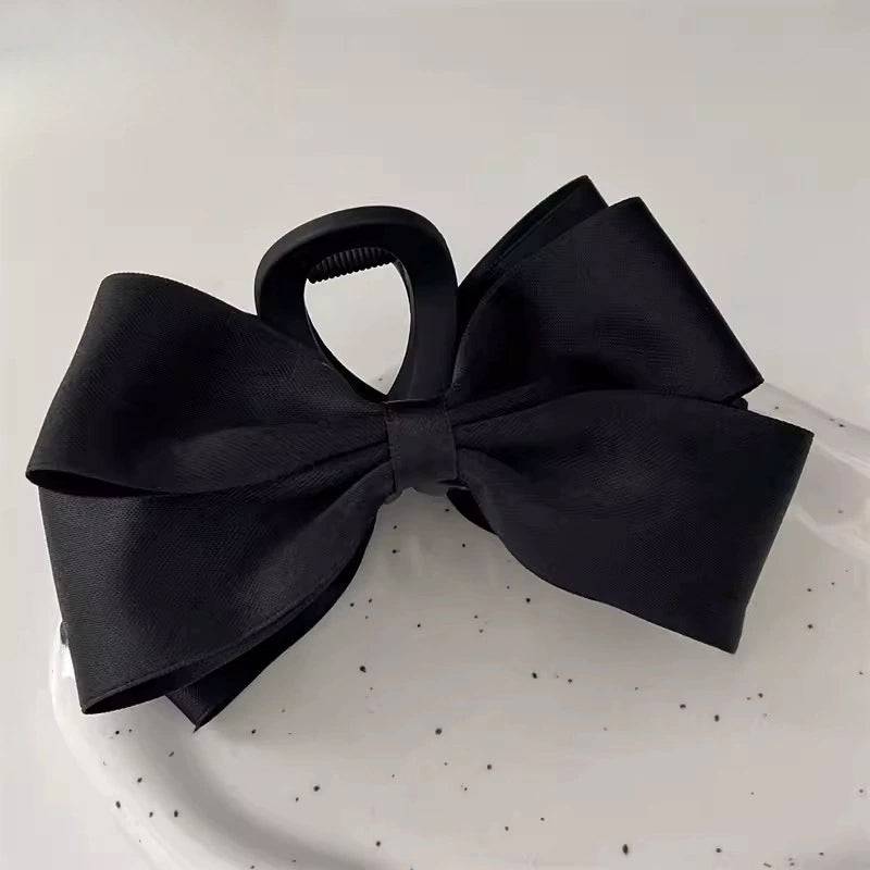 Women's Elegant Bow Decoration Hair Claw Clip