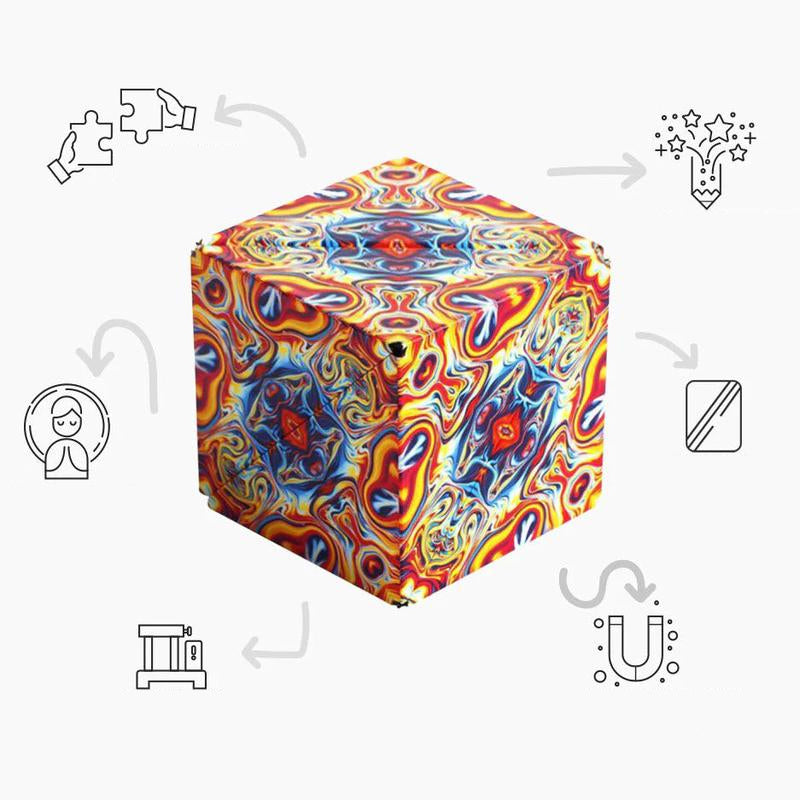 3D Geometric Magnetic Cube