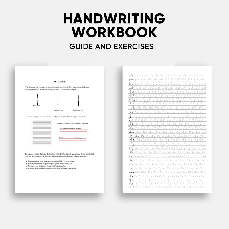 Handwriting Practice Sheets Fundamentals