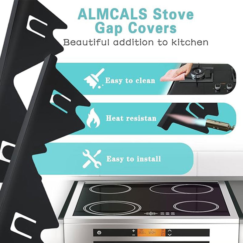 Retractable Stainless Steel Stove Gap Covers