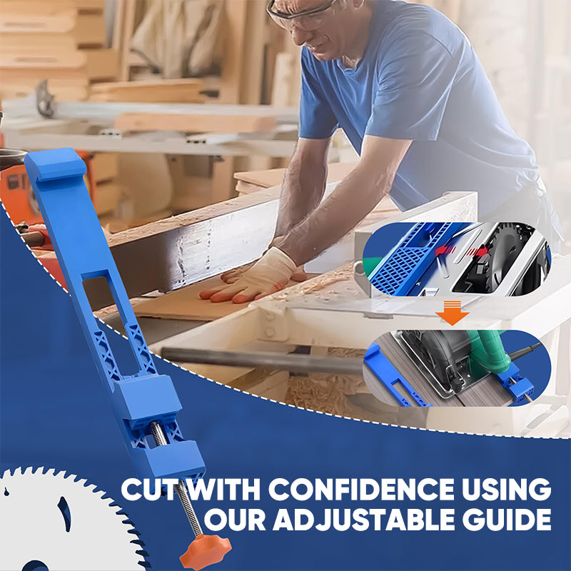 Adjustable Cutting Machine Base Guide