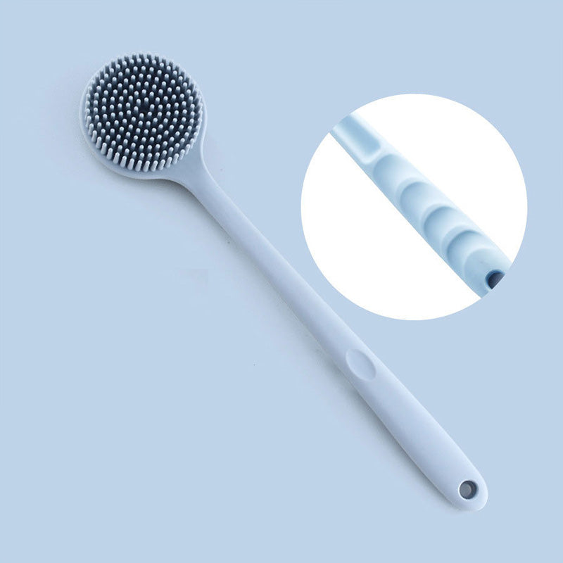 Long Handled Silicone Bath Massage Brush