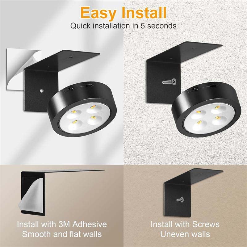 Wireless Magnetic LED Wall Light