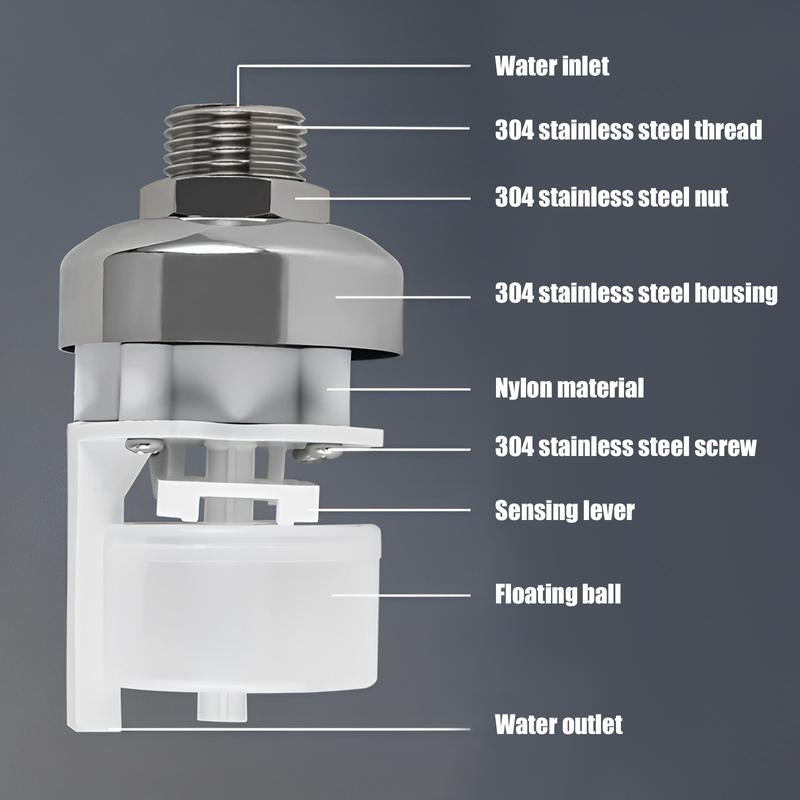 304 Stainless Steel Fully Automatic Mini Floating Ball Valve