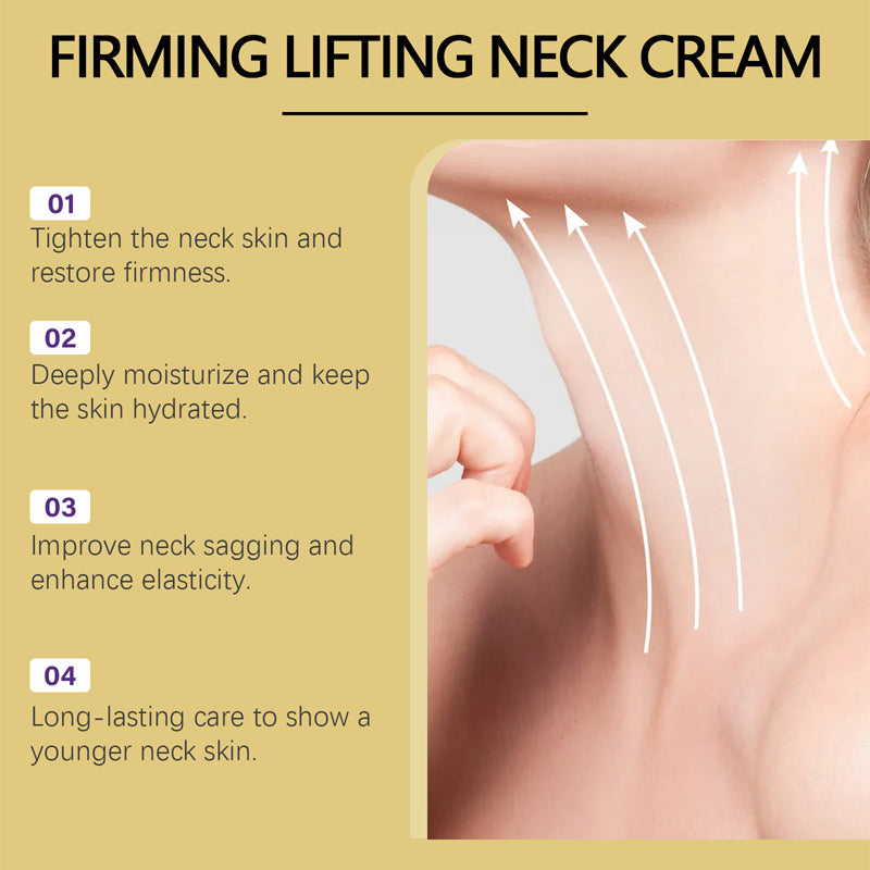 Tighten and Lift Neck Cream for Crepey Skin