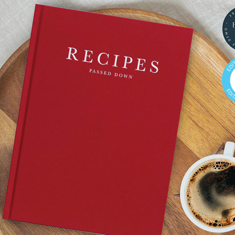 Heirloom Recipe Journal