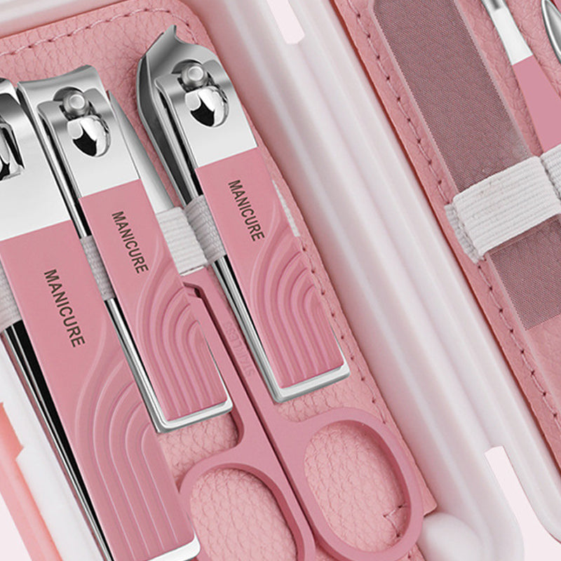 12 pcs Nail Care Kit with Mini Travel Case