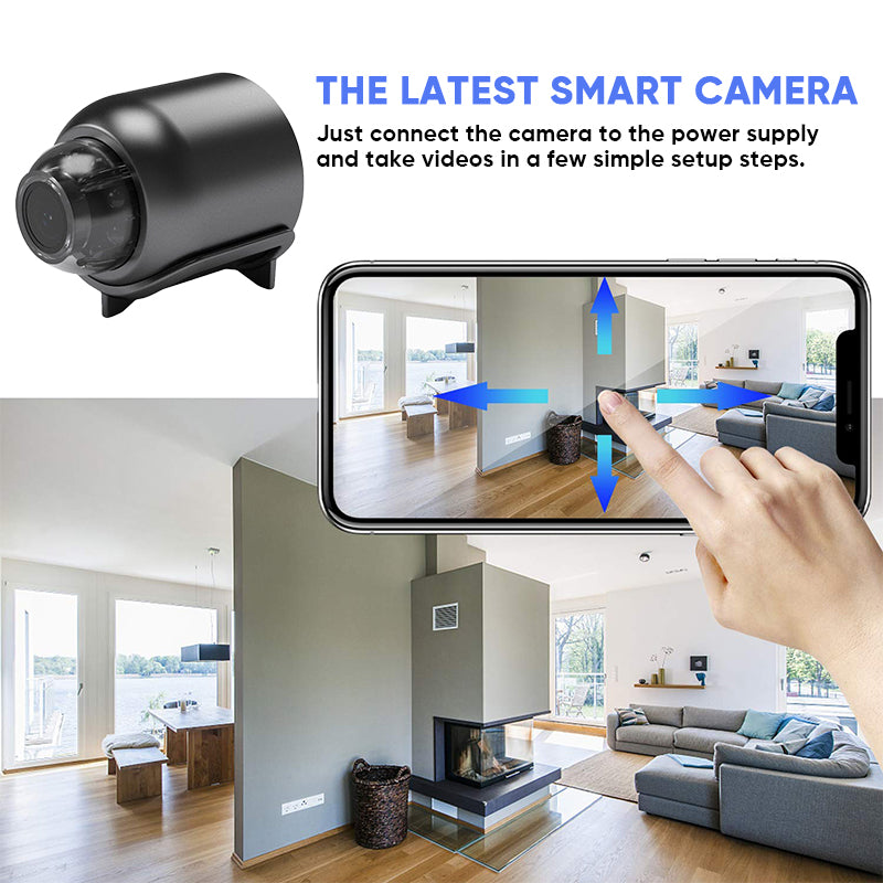 Smart Wireless Camera With Mobile Phone Remote App