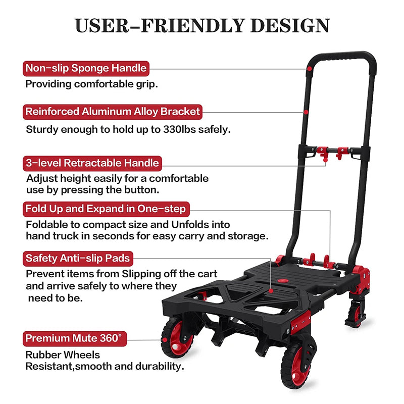 Lightweight Folding Hand Truck