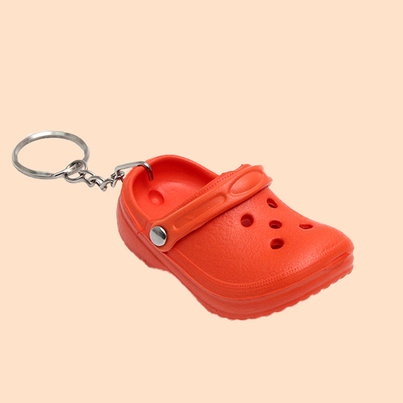 Mini Crocs Shoe Keychain