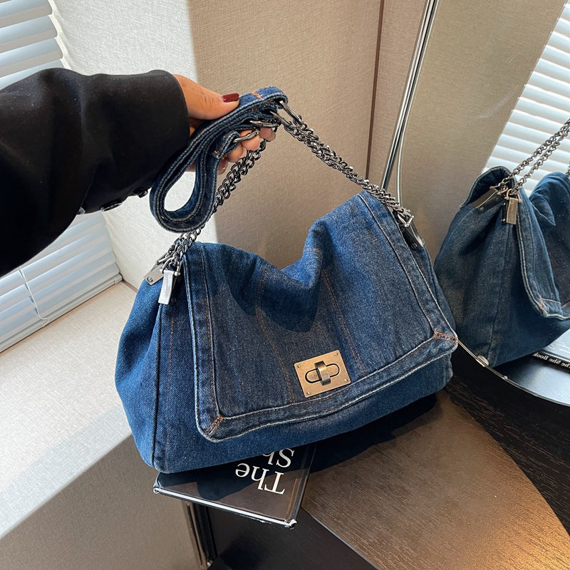 Fashion Denim Shoulder Bag