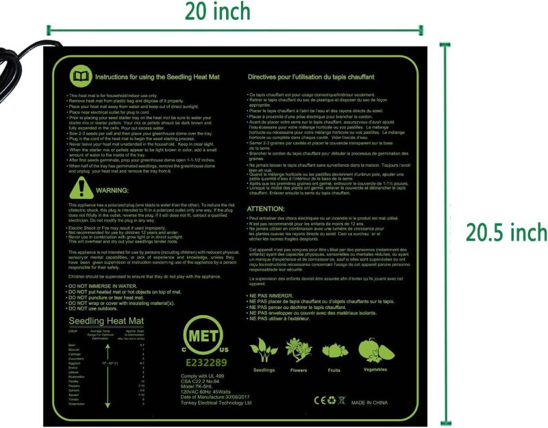 Seedling Heat Mat