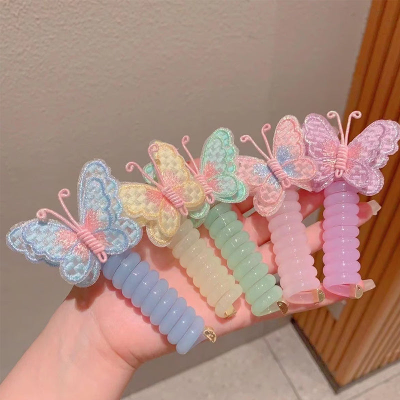 Butterfly Telephone Wire Hair Bands