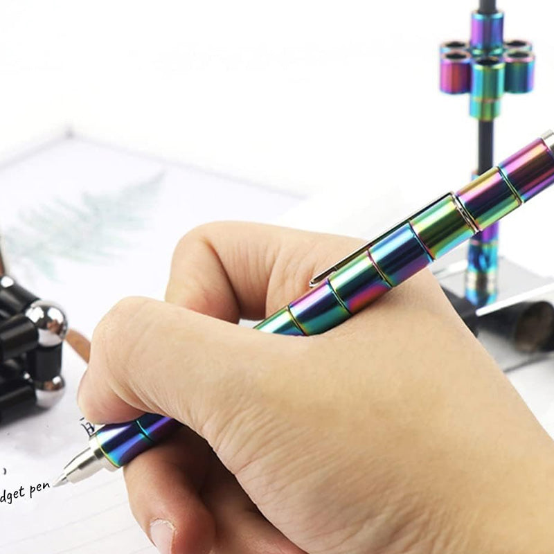 1 Set Multifunctional Decompression Metal Writing Pen