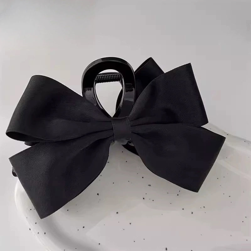 Women's Elegant Bow Decoration Hair Claw Clip