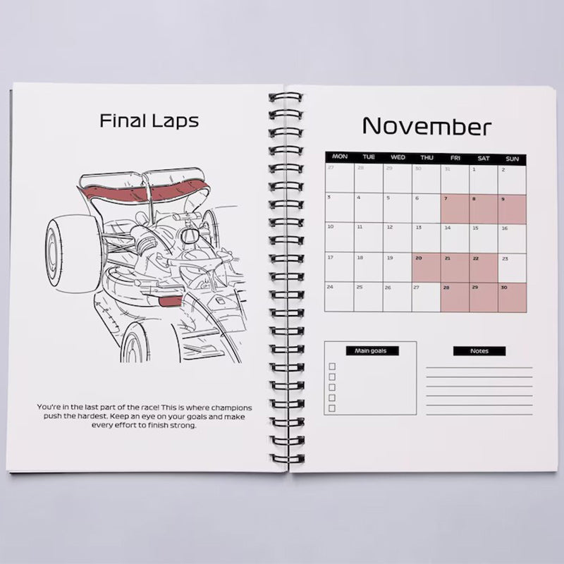 2025 Formula Planner & Calendar