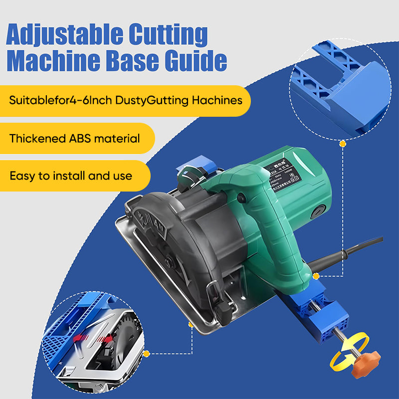 Adjustable Cutting Machine Base Guide