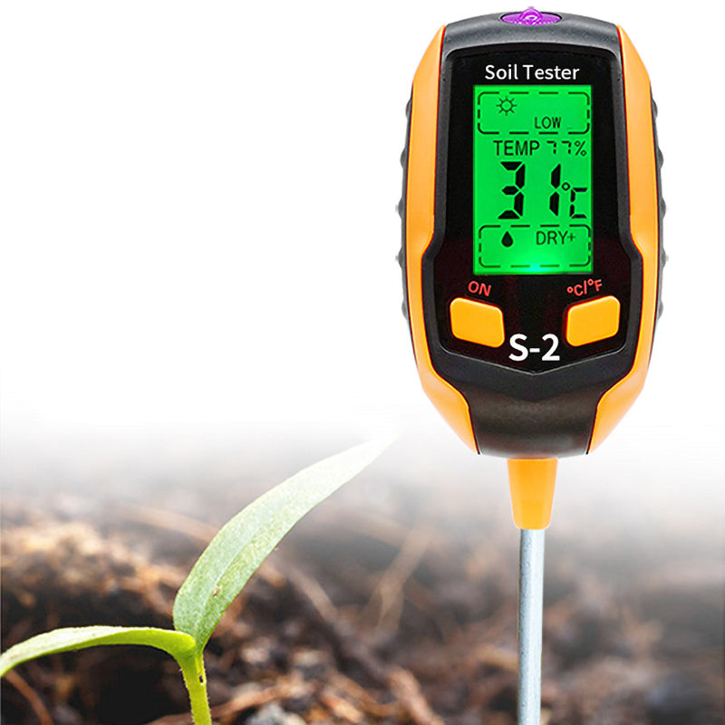 Digital 4-in-1 Soil Test Meter