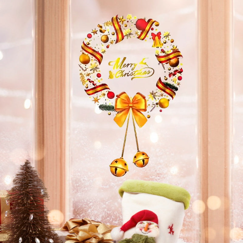 Christmas Decoration Glass Stickers