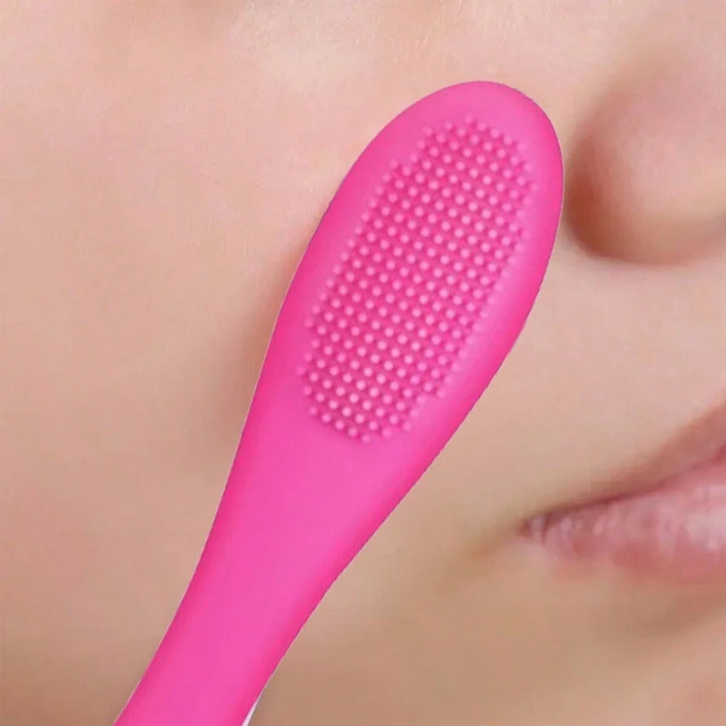 Silicone face blackhead cleaner