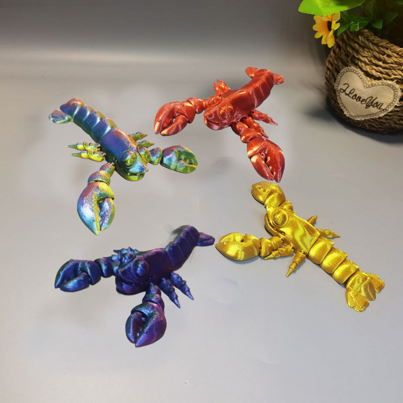 3D Printed Ornaments Simulation Animal Dolls