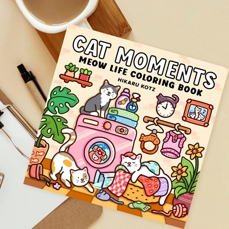 Cat Coloring Book (40 pages)