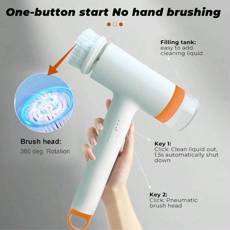 Multifunctional floor brush