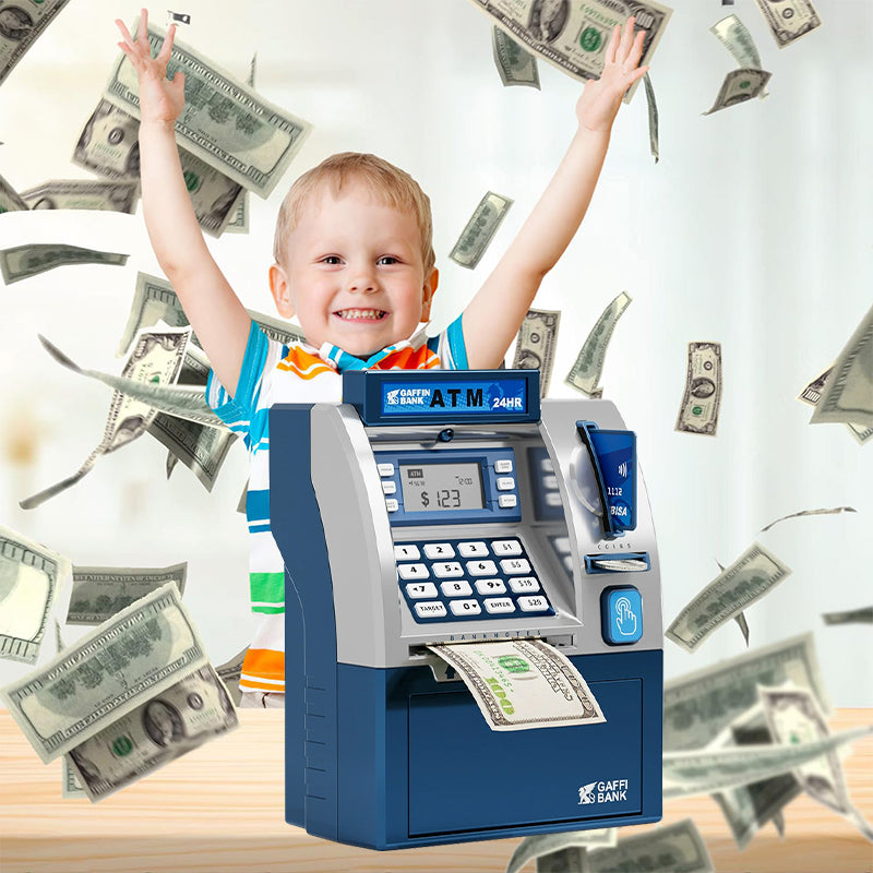 Interactive Kids Piggy Bank ATM Toy