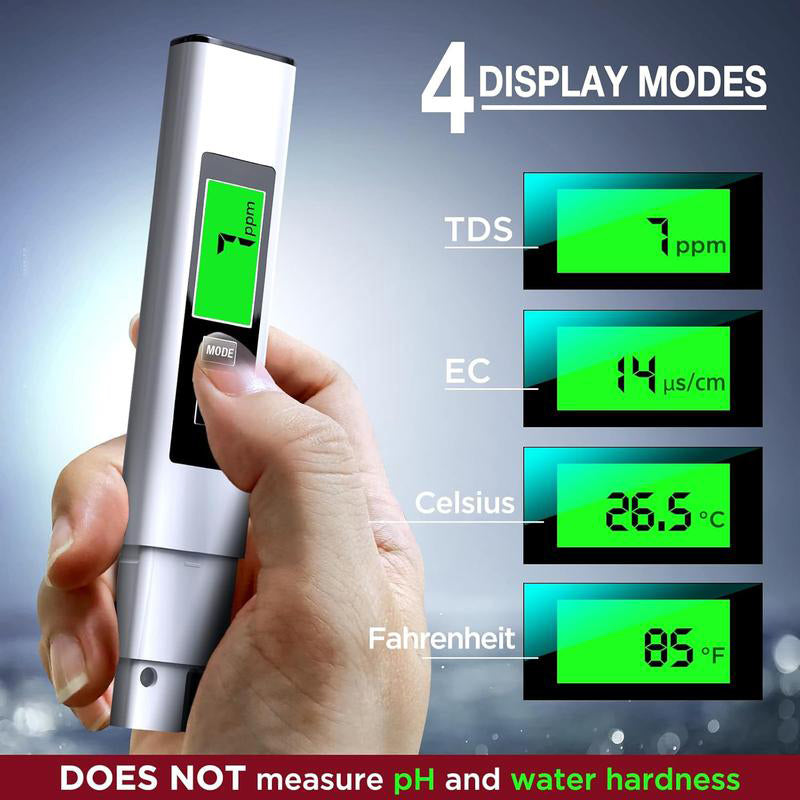 New 4-in-1 Digital TDS Meter