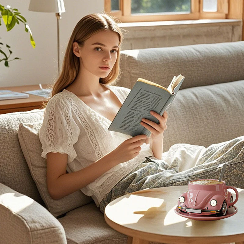 Beetle-Shaped Coffee Mug