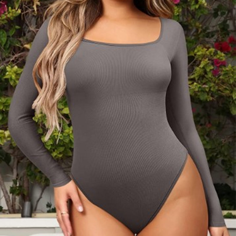 Women's Sexy Ribbed Bodysuit