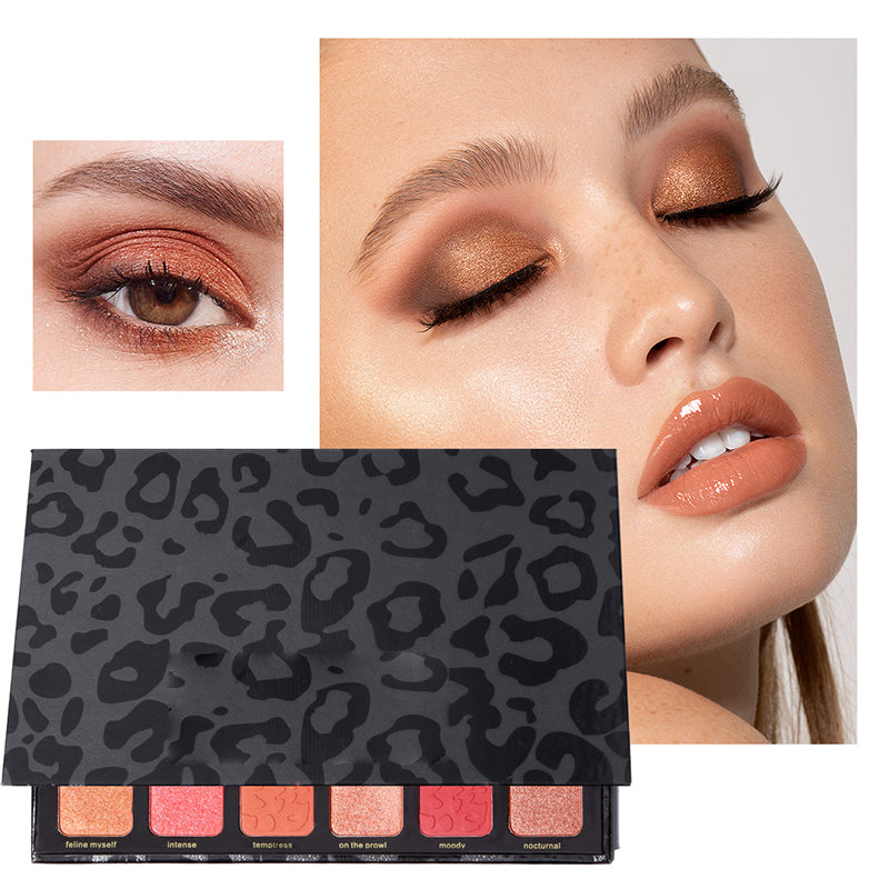 24-color leopard eyeshadow palette